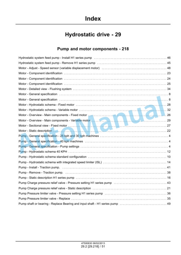 New Holland FR9040, FR9050, FR9060, FR9080, FR9090 Forage Harvester Service Manual 47500832 5 New Holland FR9040, FR9050, FR9060, FR9080, FR9090 Forage Harvester Service Manual 47500832 - Image 5