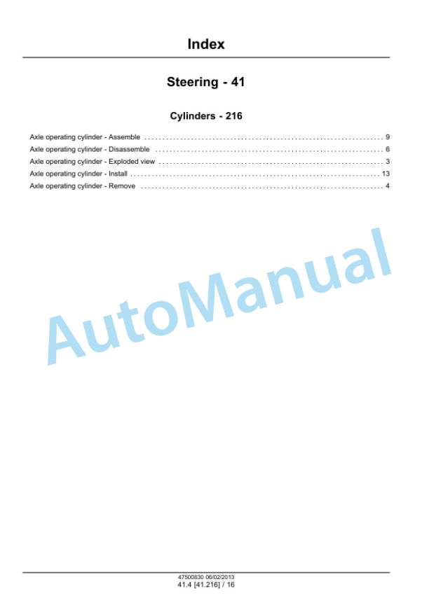 New Holland FR9040, FR9050, FR9060, FR9080, FR9090 Forage Harvester Service Manual 47500833 5 New Holland FR9040, FR9050, FR9060, FR9080, FR9090 Forage Harvester Service Manual 47500833 - Image 5