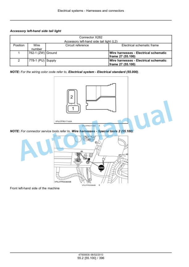 New Holland FR9040, FR9050, FR9060, FR9080, FR9090 Forage Harvester Service Manual 47500835 3 New Holland FR9040, FR9050, FR9060, FR9080, FR9090 Forage Harvester Service Manual 47500835-3