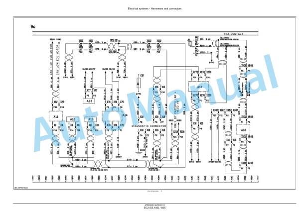 New Holland FR9040, FR9050, FR9060, FR9080, FR9090 Forage Harvester Service Manual 47500836 2 New Holland FR9040, FR9050, FR9060, FR9080, FR9090 Forage Harvester Service Manual 47500836-2