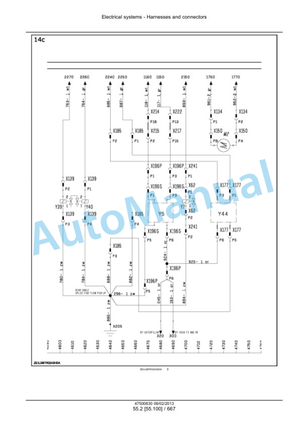 New Holland FR9040, FR9050, FR9060, FR9080, FR9090 Forage Harvester Service Manual 47500836 3 New Holland FR9040, FR9050, FR9060, FR9080, FR9090 Forage Harvester Service Manual 47500836-3
