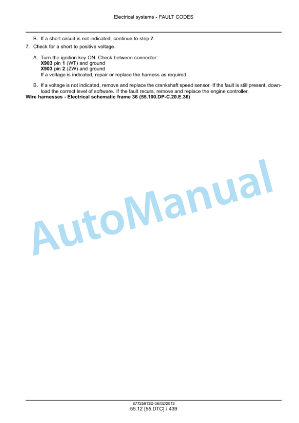 New Holland FR9040, FR9050, FR9060, FR9080, FR9090 Forage Harvester Service Manual 87725913D 5 New Holland FR9040, FR9050, FR9060, FR9080, FR9090 Forage Harvester Service Manual 87725913D - Image 5