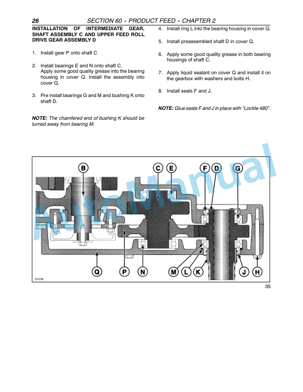 New Holland FX25, FX45, FX28, FX38, FX48, FX58 Forage Harvester Repair Manual 87051245 3 New Holland FX25, FX45, FX28, FX38, FX48, FX58 Forage Harvester Repair Manual 87051245-3