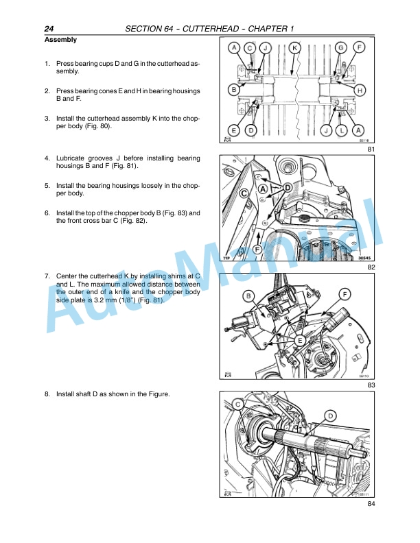 New Holland FX25, FX45, FX28, FX38, FX48, FX58 Forage Harvester Repair Manual 87051245 5 New Holland FX25, FX45, FX28, FX38, FX48, FX58 Forage Harvester Repair Manual 87051245-5