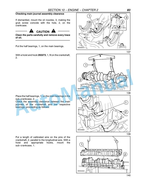 New Holland FX30, FX40, FX50, FX60 Forage Harvester Repair Manual 87342122 3 New Holland FX30, FX40, FX50, FX60 Forage Harvester Repair Manual 87342122-3