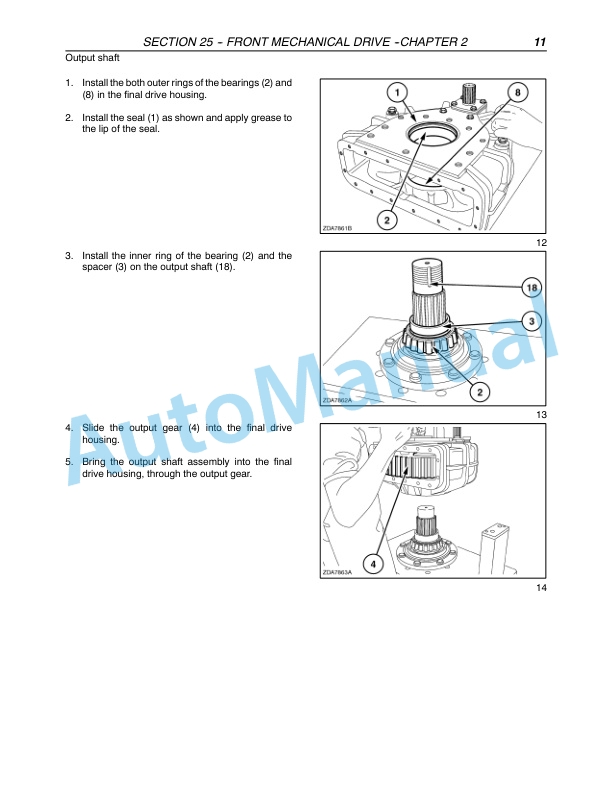 New Holland FX30, FX40, FX50, FX60 Forage Harvester Repair Manual 87342123 5 New Holland FX30, FX40, FX50, FX60 Forage Harvester Repair Manual 87342123-5