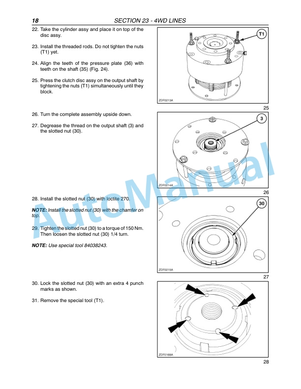 New Holland FX30, FX40, FX50, FX60 Forage Harvester Repair Manual 87342127 3 New Holland FX30, FX40, FX50, FX60 Forage Harvester Repair Manual 87342127 - Image 3