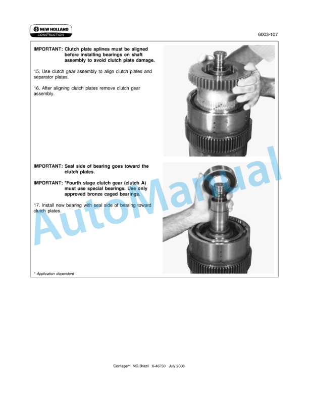 New Holland G140VP, G170VP, G170VPAWD, G200, G200AWD Tier 3 Grader Repair Manual 71114195NA 3 New Holland G140VP, G170VP, G170VPAWD, G200, G200AWD Tier 3 Grader Repair Manual 71114195NA-3