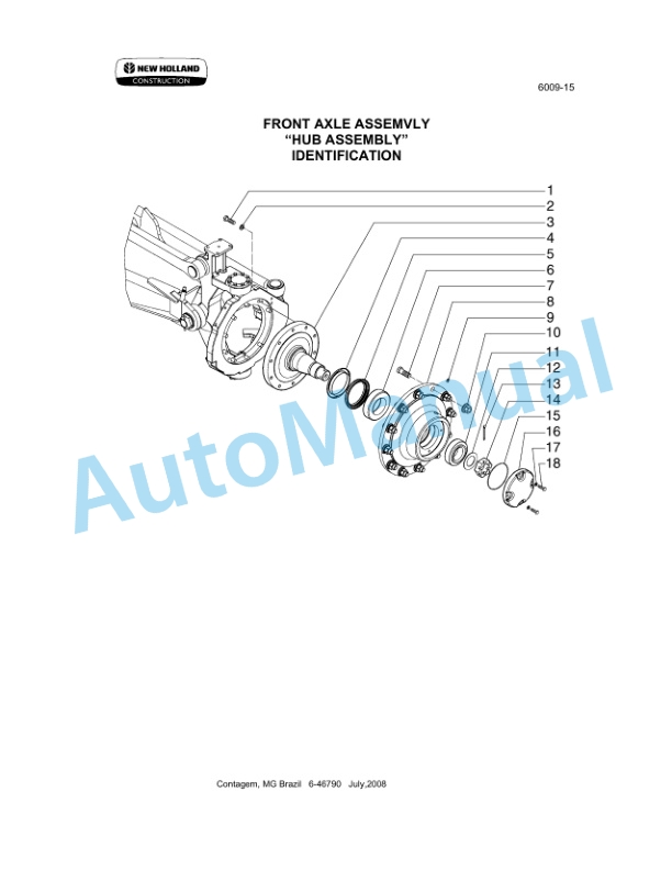 New Holland G140VP, G170VP, G170VPAWD, G200, G200AWD Tier 3 Grader Repair Manual 71114195NA 4 New Holland G140VP, G170VP, G170VPAWD, G200, G200AWD Tier 3 Grader Repair Manual 71114195NA-4