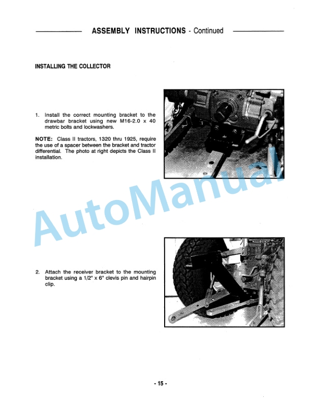 New Holland Grass Collector Attachment Operation and Maintenance Manual 42641233 3 New Holland Grass Collector Attachment Operation and Maintenance Manual 42641233-3