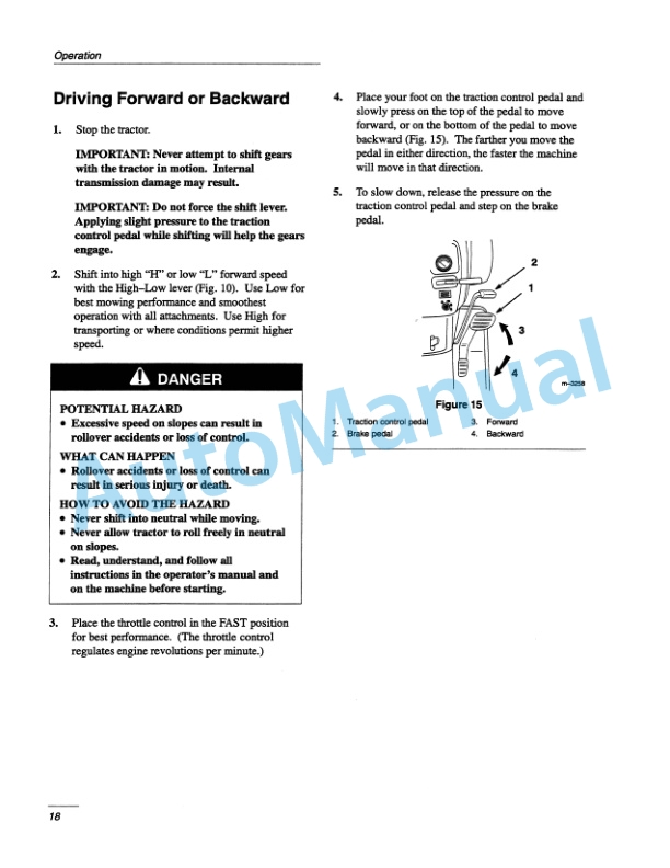 New Holland GT18 Garden Tractor Operation and Maintenance Manual 42682100 3 New Holland GT18 Garden Tractor Operation and Maintenance Manual 42682100-3