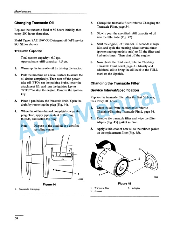 New Holland GT18 Garden Tractor Operation and Maintenance Manual 86602566 5 New Holland GT18 Garden Tractor Operation and Maintenance Manual 86602566-5