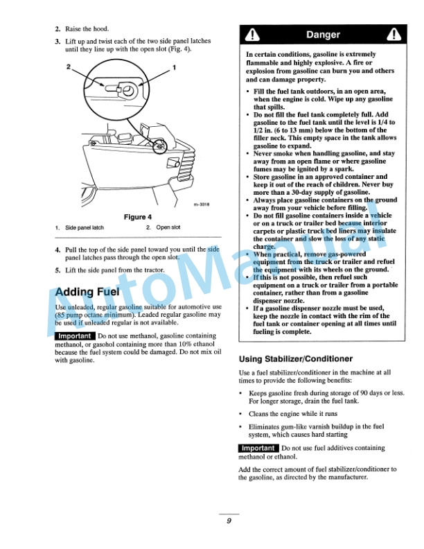 New Holland GT18 Garden Tractor Operation and Maintenance Manual 86617776 2 New Holland GT18 Garden Tractor Operation and Maintenance Manual 86617776-2