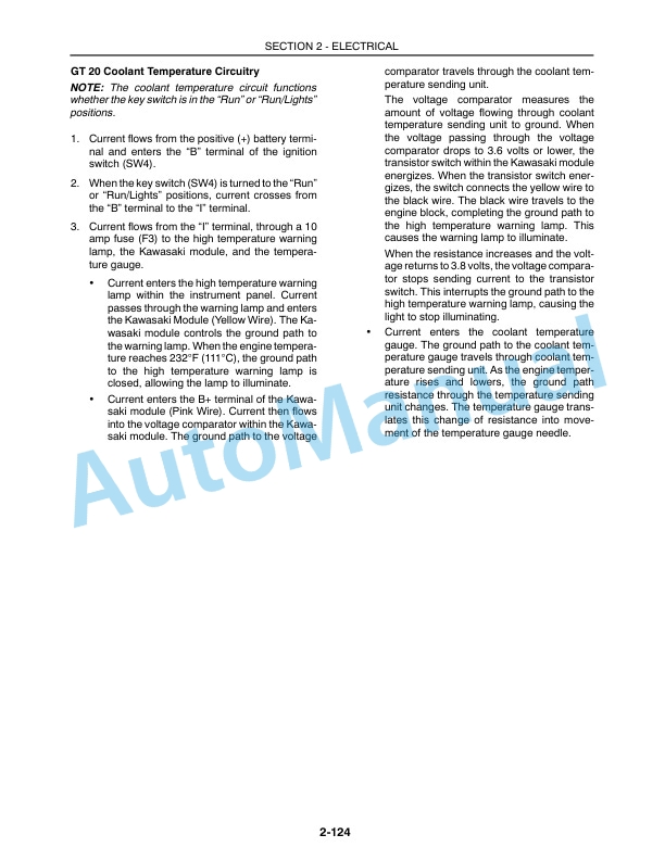 New Holland GT18, GT20, GT22 Garden Tractor Repair Manual 86620471 4 New Holland GT18, GT20, GT22 Garden Tractor Repair Manual 86620471-4