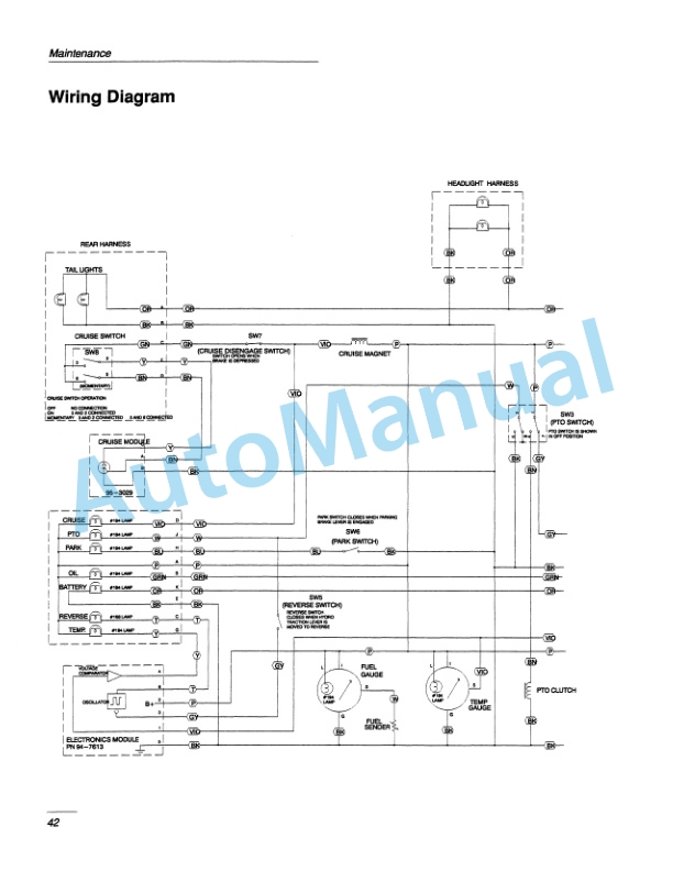 New Holland GT20 Garden Tractor Operation and Maintenance Manual 42682200 5 New Holland GT20 Garden Tractor Operation and Maintenance Manual 42682200-5