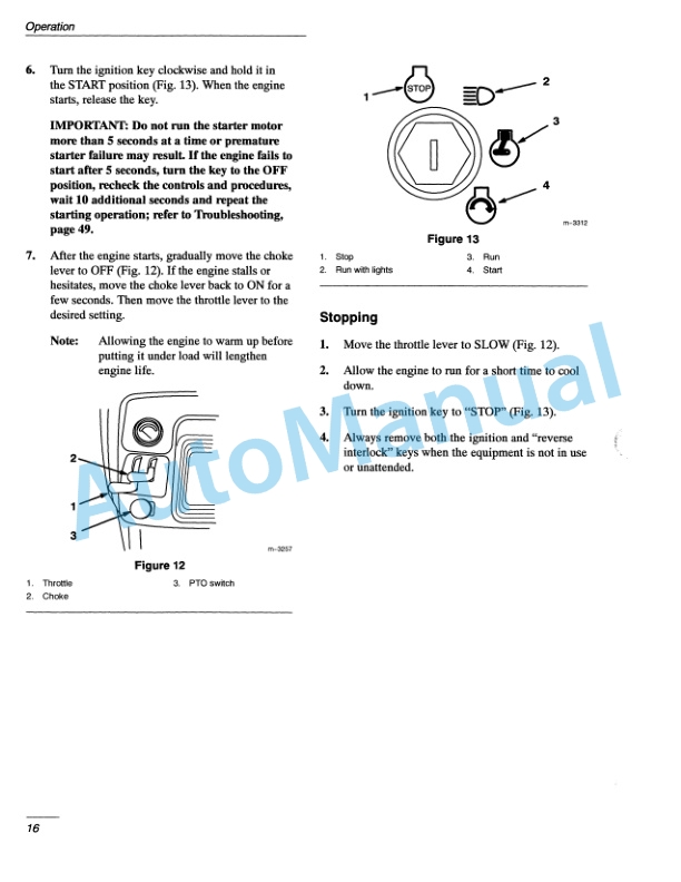 New Holland GT20 Garden Tractor Operation and Maintenance Manual 86602567 3 New Holland GT20 Garden Tractor Operation and Maintenance Manual 86602567-3