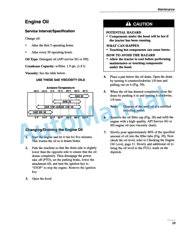 New Holland GT20 Garden Tractor Operation and Maintenance Manual 86602567 4 New Holland GT20 Garden Tractor Operation and Maintenance Manual 86602567-4