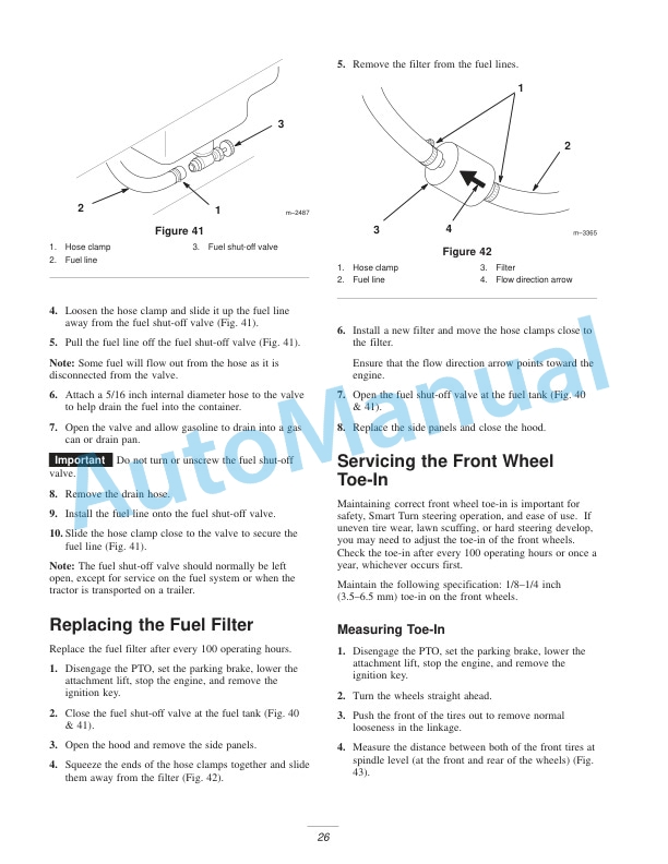 New Holland GT20, GT22 Garden Tractor Operation and Maintenance Manual 87040108-4