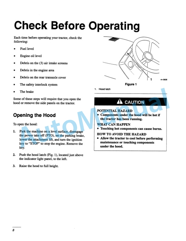 New Holland GT22 Garden Tractor Operation and Maintenance Manual 42682300 2 New Holland GT22 Garden Tractor Operation and Maintenance Manual 42682300-2