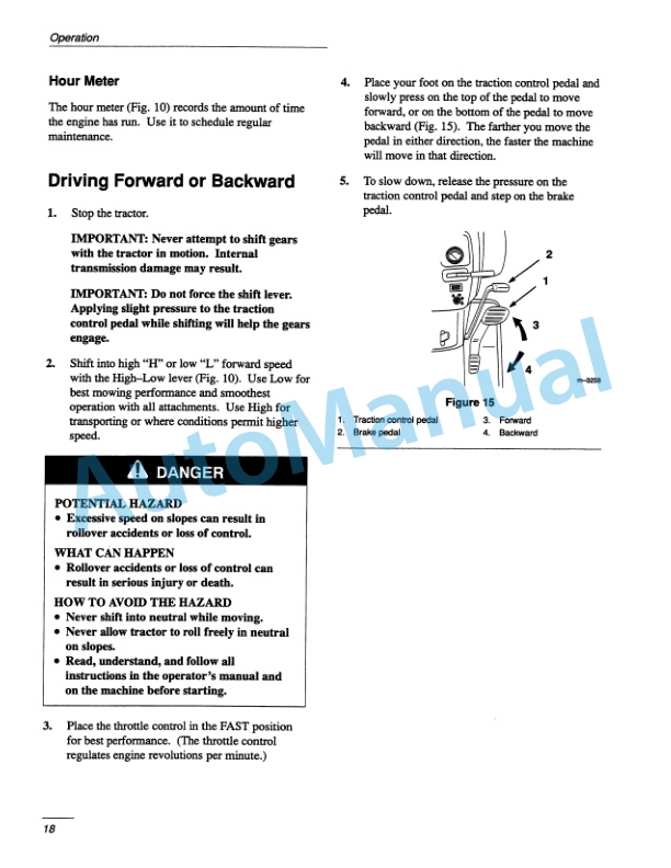 New Holland GT22 Garden Tractor Operation and Maintenance Manual 42682300 3 New Holland GT22 Garden Tractor Operation and Maintenance Manual 42682300-3
