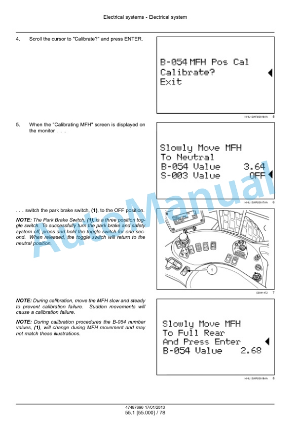 New Holland H8060, H8080 Seft-Propelled Windrower Service Manual 47487696 3 New Holland H8060, H8080 Seft-Propelled Windrower Service Manual 47487696 - Image 3