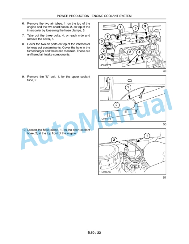 New Holland H9870, H9880 Bale Wagon Repair Manual 84175493 3 New Holland H9870, H9880 Bale Wagon Repair Manual 84175493-3