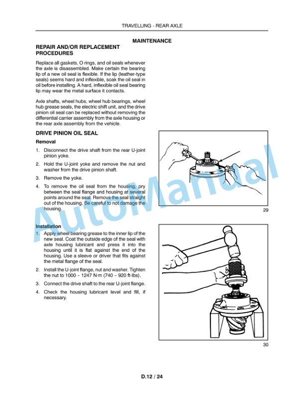 New Holland H9870, H9880 Bale Wagon Repair Manual 84175494 2 New Holland H9870, H9880 Bale Wagon Repair Manual 84175494-2