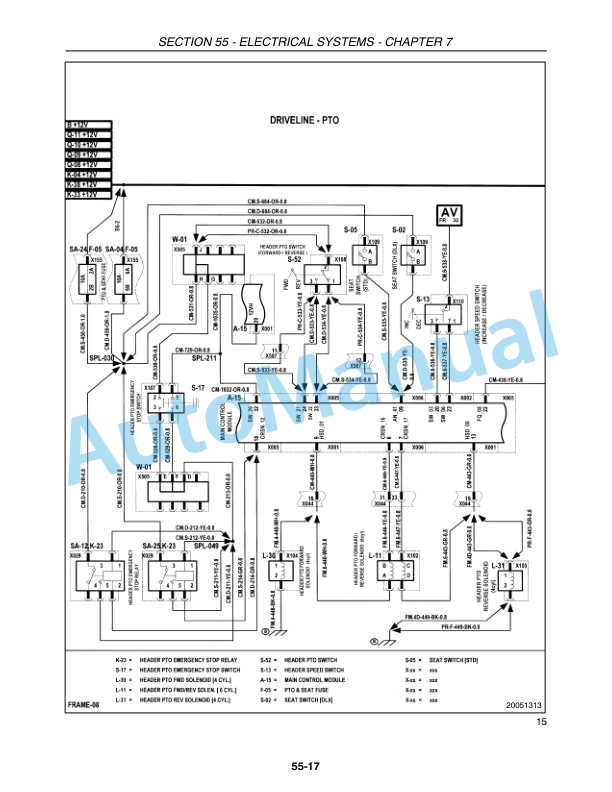 New Holland HW345, HW365 Self-Propelled Windrower Repair Manual 87576224 4 New Holland HW345, HW365 Self-Propelled Windrower Repair Manual 87576224 - Image 4