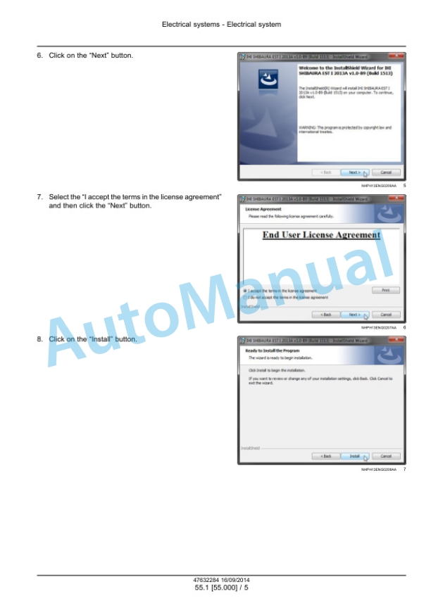 New Holland ISM Tier 4 Engine Service Manual 47632284-4