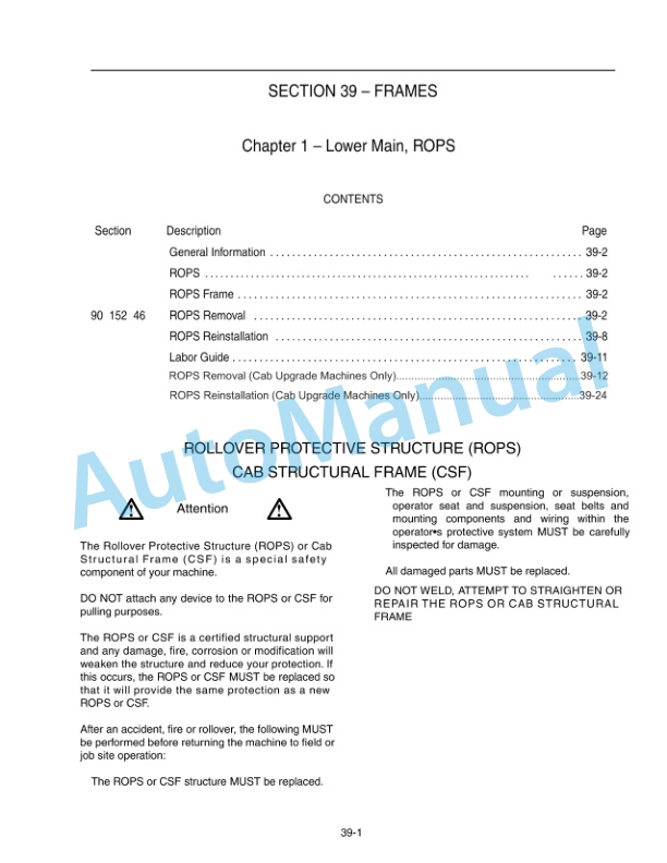 New Holland L160, L170 Skid Steer Repair Manual 87634734 4 New Holland L160, L170 Skid Steer Repair Manual 87634734 - Image 4