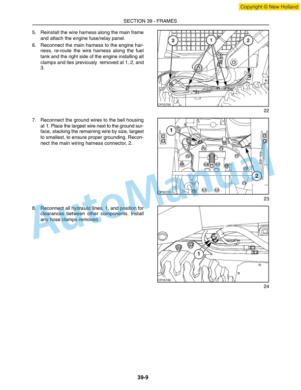 New Holland L160, L170 Skid Steer Workshop Manual 87634734 4 New Holland L160, L170 Skid Steer Workshop Manual 87634734 - Image 4