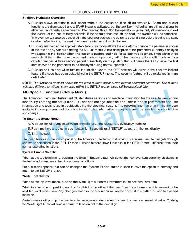 New Holland L160, L170 Skid Steer Workshop Manual 87634734 5 New Holland L160, L170 Skid Steer Workshop Manual 87634734 - Image 5