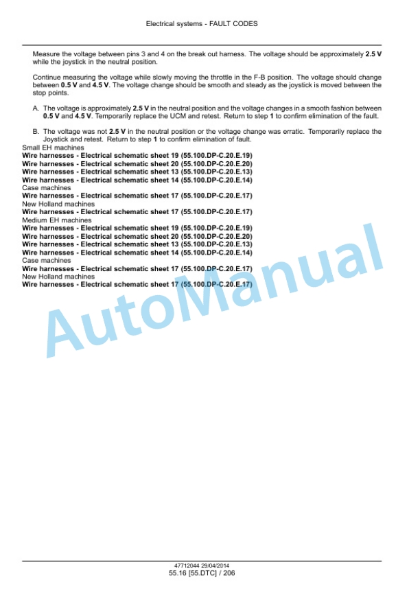 New Holland L213, L216 Tier 4B Final 200 Series Skid Steer Loader Service Manual 47720733 4 New Holland L213, L216 Tier 4B Final 200 Series Skid Steer Loader Service Manual 47720733-4