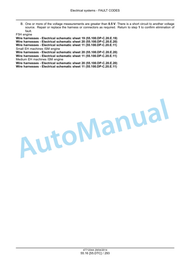 New Holland L213, L216 Tier 4B Final 200 Series Skid Steer Loader Service Manual 47720733 5 New Holland L213, L216 Tier 4B Final 200 Series Skid Steer Loader Service Manual 47720733-5