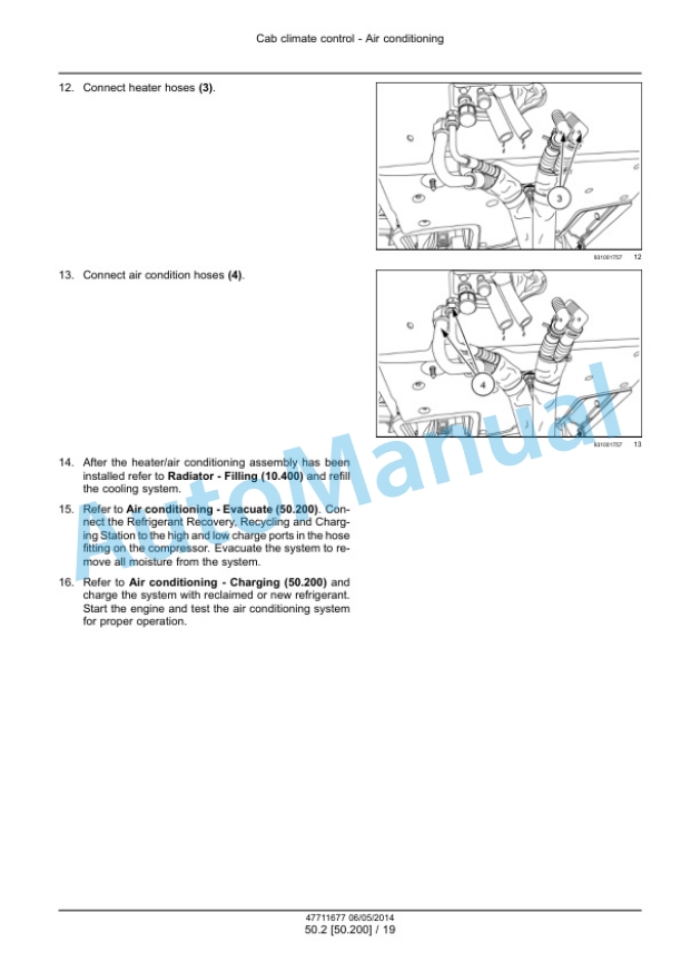 Alternative view of New Holland L213 Tier 3 200 Series Skid Steer Loader - L216 Tier 4B Final 200 Series Skid Steer Loader Service Manual 47711677