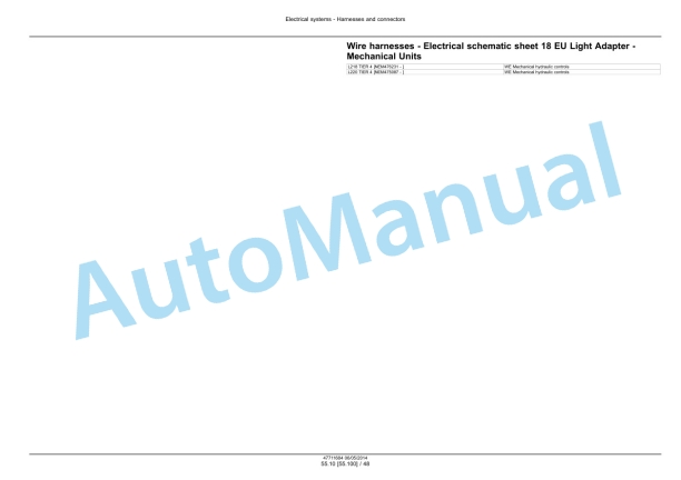 New Holland L218, L220 Tier 4B Final 200 Series Skid Steer Loader Service Manual 47711684 3 New Holland L218, L220 Tier 4B Final 200 Series Skid Steer Loader Service Manual 47711684 - Image 3