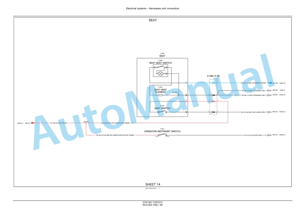 New Holland L218, L220 Tier 4B Final 200 Series Skid Steer Loader Service Manual 47888412 3 New Holland L218, L220 Tier 4B Final 200 Series Skid Steer Loader Service Manual 47888412-3
