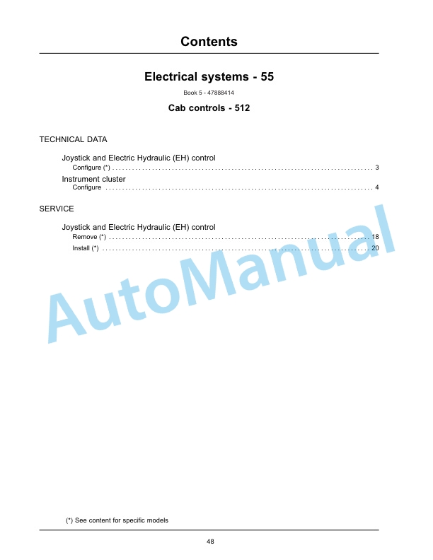 New Holland L218, L220 Tier 4B Final 200 Series Skid Steer Loader Service Manual 47888417 5 New Holland L218, L220 Tier 4B Final 200 Series Skid Steer Loader Service Manual 47888417-5