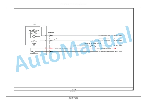 New Holland L221, L228 Tier 4B Final 200 Series Skid Steer Loader - C227, C232 Tier 4B Final 200 Series Compact Track Loader Service Manual 47888422 3 New Holland L221, L228 Tier 4B Final 200 Series Skid Steer Loader - C227, C232 Tier 4B Final 200 Series Compact Track Loader Service Manual 47888422-3