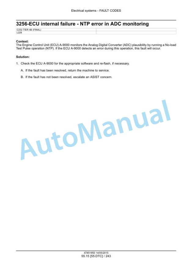New Holland L221, L228 Tier 4B Final 200 Series Skid Steer Loader - C227, C232 Tier 4B Final 200 Series Compact Track Loader Service Manual 47888424 5 New Holland L221, L228 Tier 4B Final 200 Series Skid Steer Loader - C227, C232 Tier 4B Final 200 Series Compact Track Loader Service Manual 47888424-5