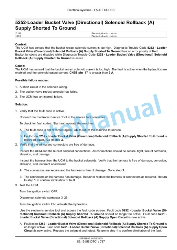 New Holland L221, L228 Tier 4B Final 200 Series Skid Steer Loader - C227, C232 Tier 4B Final 200 Series Compact Track Loader Service Manual 47888426 2 New Holland L221, L228 Tier 4B Final 200 Series Skid Steer Loader - C227, C232 Tier 4B Final 200 Series Compact Track Loader Service Manual 47888426-2