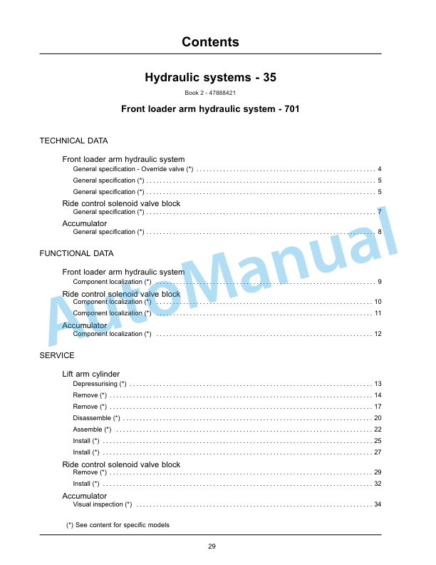 New Holland L221, L228 Tier 4B Final 200 Series Skid Steer Loader - C227, C232 Tier 4B Final 200 Series Compact Track Loader Service Manual 47888427 3 New Holland L221, L228 Tier 4B Final 200 Series Skid Steer Loader - C227, C232 Tier 4B Final 200 Series Compact Track Loader Service Manual 47888427-3
