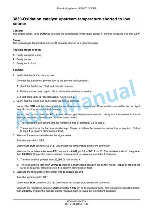New Holland L223, L225, L230 Tier 4A 200 Series Skid Steer Loader - C232, C238 Tier 4A 200 Series Compact Track Loader Service Manual 47540694 5 New Holland L223, L225, L230 Tier 4A 200 Series Skid Steer Loader - C232, C238 Tier 4A 200 Series Compact Track Loader Service Manual 47540694 - Image 5