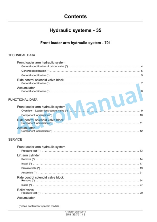 New Holland L223, L225, L230 Tier 4A 200 Series Skid Steer Loader - C232, C238 Tier 4A 200 Series Compact Track Loader Service Manual 47720769 4 New Holland L223, L225, L230 Tier 4A 200 Series Skid Steer Loader - C232, C238 Tier 4A 200 Series Compact Track Loader Service Manual 47720769 - Image 4