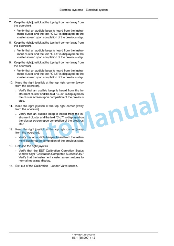New Holland L223, L225, L230 Tier 4A 200 Series Skid Steer Loader - C232, C238 Tier 4A 200 Series Compact Track Loader Service Manual 47720770 4 New Holland L223, L225, L230 Tier 4A 200 Series Skid Steer Loader - C232, C238 Tier 4A 200 Series Compact Track Loader Service Manual 47720770 - Image 4