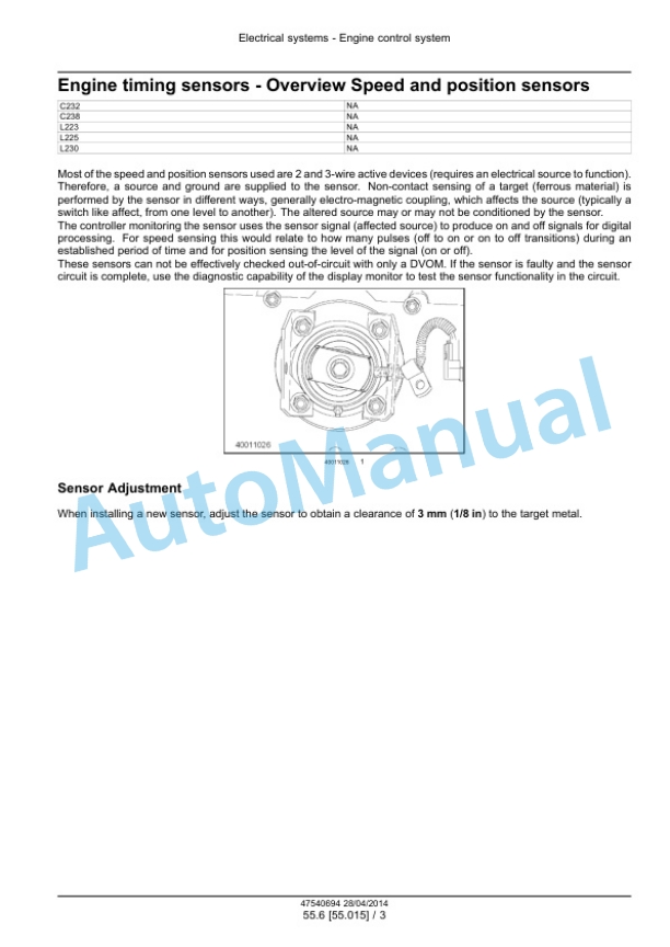 New Holland L223, L225, L230 Tier 4A 200 Series Skid Steer Loader - C232, C238 Tier 4A 200 Series Compact Track Loader Service Manual 47720770 5 New Holland L223, L225, L230 Tier 4A 200 Series Skid Steer Loader - C232, C238 Tier 4A 200 Series Compact Track Loader Service Manual 47720770 - Image 5