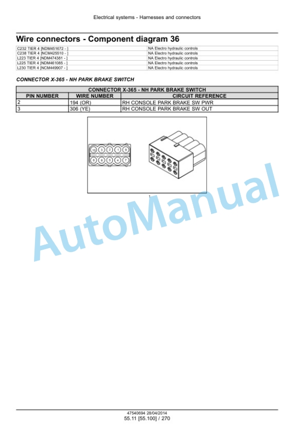 New Holland L223, L225, L230 Tier 4A 200 Series Skid Steer Loader - C232, C238 Tier 4A 200 Series Compact Track Loader Service Manual 47720771 5 New Holland L223, L225, L230 Tier 4A 200 Series Skid Steer Loader - C232, C238 Tier 4A 200 Series Compact Track Loader Service Manual 47720771-5