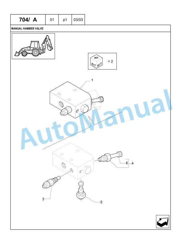 New Holland LB75.B Backhoe Loader Parts Catalogue 6036803200NA 4 New Holland LB75.B Backhoe Loader Parts Catalogue 6036803200NA-4