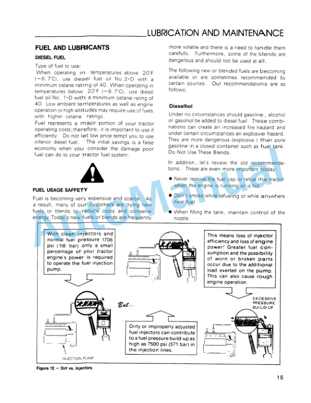 New Holland LGT14D, LGT16D Diesel Lawn and Garden Tractor Operation and Maintenance Manual 42641064 3 New Holland LGT14D, LGT16D Diesel Lawn and Garden Tractor Operation and Maintenance Manual 42641064-3