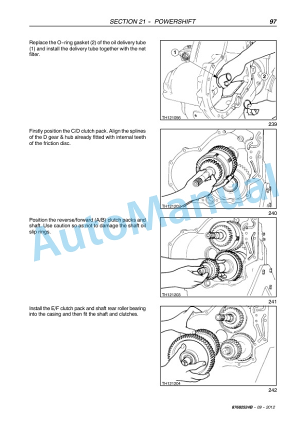 New Holland LM1340, LM1343, LM1345, LM1443, LM1445, LM1745 Telehandler Service Manual 87682524B 3 New Holland LM1340, LM1343, LM1345, LM1443, LM1445, LM1745 Telehandler Service Manual 87682524B-3